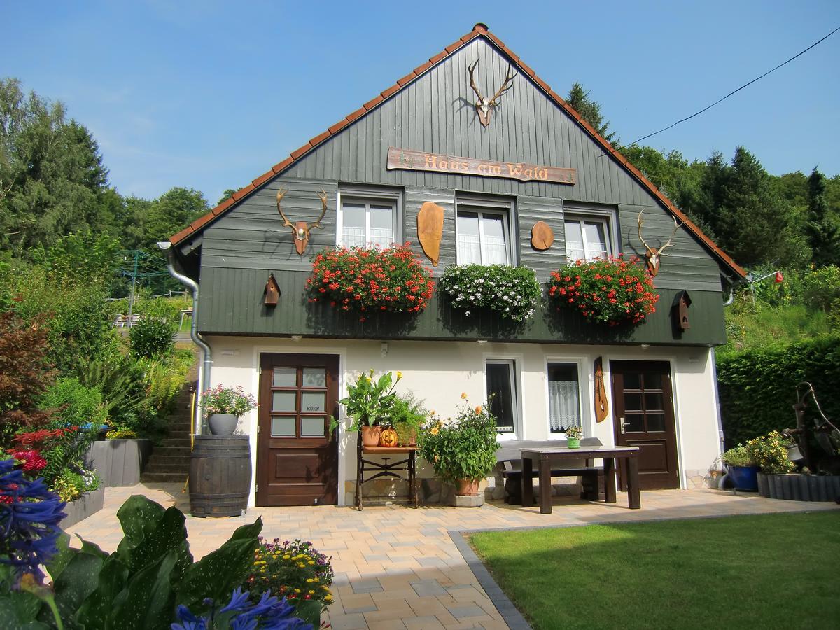 Ferienhaus Haus am Wald Stolberg i. Harz Exterior foto